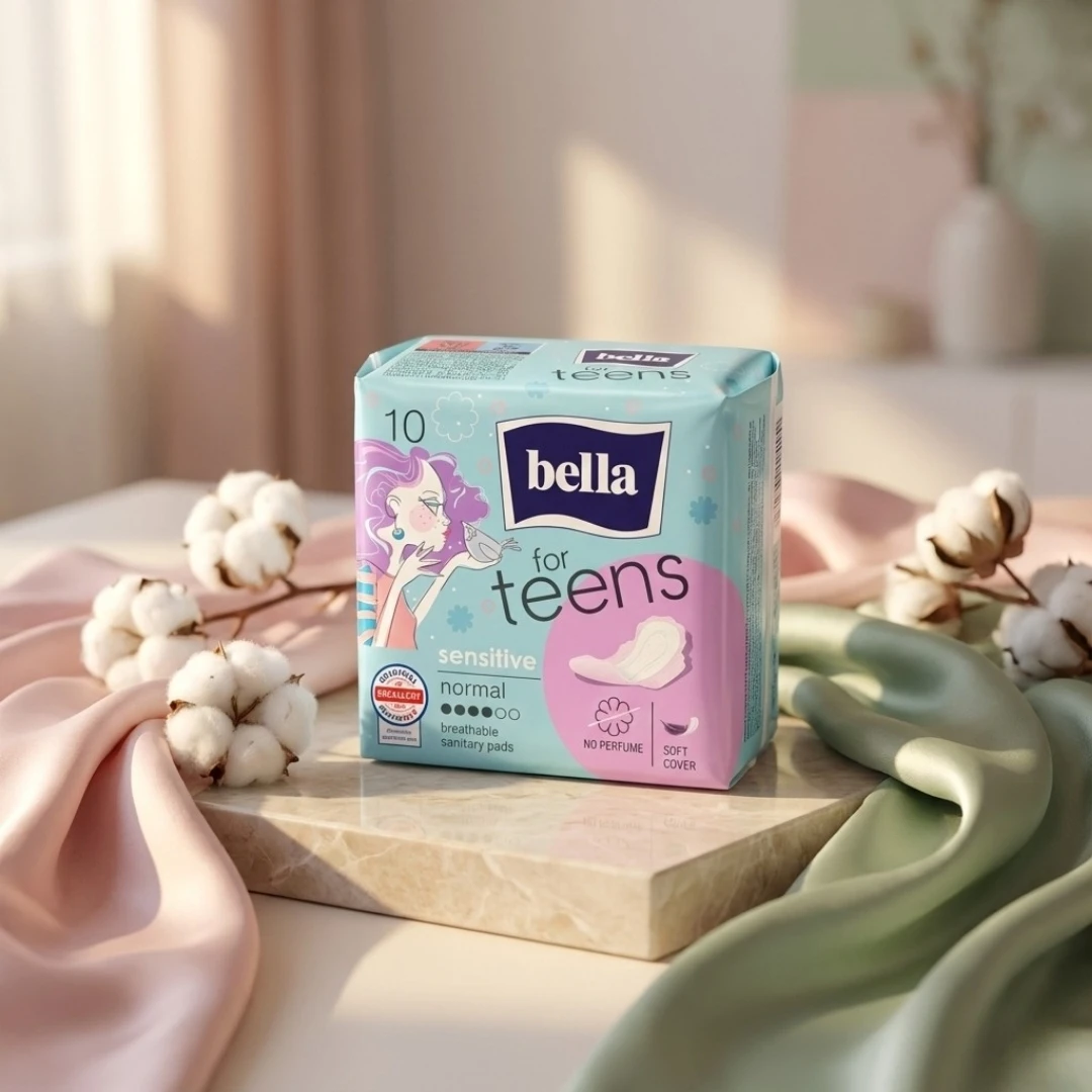 Podpaski Bella for Teens Sensitive, opakowanie 10 sztuk
